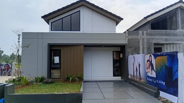 denah rumah type camelia